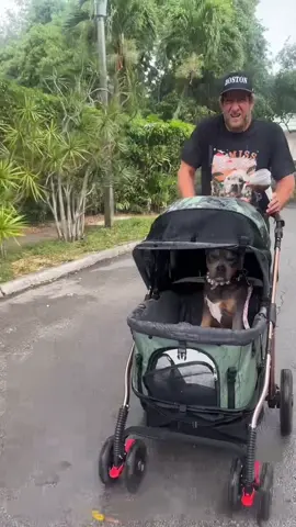 There is nothing worse than being caught in one of those Miami torrential downpours on my morning walk. I think a drop of water got on me! #misspeaches 
