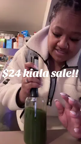 Replying to @nursekatonya on sale for $24!!!!! Biggest sale ever on TikTok!!! #kialagreens #kiala #kialanutrition #kialanutritiongreens #greens @kialanutrition 