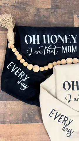Oh Honey I am That Mom EVERYDAY!  What about you?  #mothersdaygift #fyp #newdesign #Embroidery #glittertshirts #momgifts #tshirtbusiness 