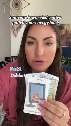 Some one is worried you pulled ypur energy back part 1 #tarot #oracle #foryou #fyp #witchofthebritish #dejavu 