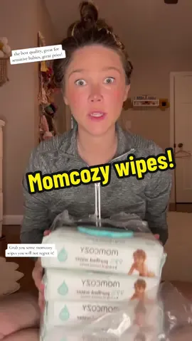 This is not me trying to make money by selling you a product I literally have always said these are my favorite wipes 🥰✨ #momcozy #babywipes #momcozyshop #momcozybabywipes #sahm #tiktokshop #momtok 