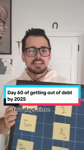 Day 60! let's get after it!! . . #debt #studentloans #creditcard #creditcarddebt #debtrelief #daveramsey #daveramseybabysteps #daveramseybudget #growing #growth #fyp #foryoupage #goggins #nodebtby2025 #nodebtin2025 #nodebt2025