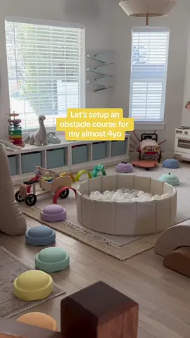 We love doing obstacle courses in our home! For this one, i did a rainbow theme and hid some little treasures. I love making their childhood special 🌈 | rainbow toys, rainbow playroom, playroom toys, playroom ideas, playroom makeover | #playroom #playroomdecor #playroominspo #playroomdesign #playrooms #playroomorganization #playroomideas #playroomstyling #playroommakeover #playroomfurniture #playroomfun #rainbowtoy #rainbowtoys #rainbowplayroom 