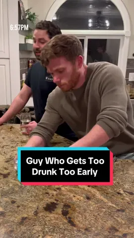 The Guy Who Gets Too Drunk Too Early  . . . #party #comedy #funny #jokes #fyp 
