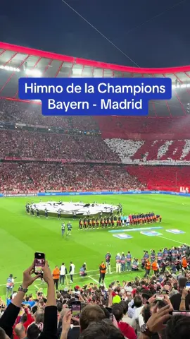 Pelos de punta #championsleague #ligadecampeones #futbol #football #allianzarena #bayern #realmadrid 