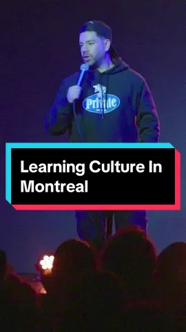 Learning culture in Montreal #standup #fyp #comedy #haitiantiktok #crowdwork #martinamini #montreal #french #funny #fypツ 
