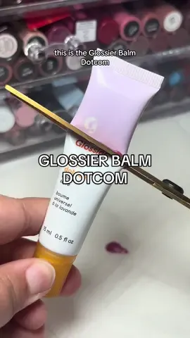 What do you think? 🍇💜 #glossier #balmdotcom #makeup #lipbalm #makeupreview #asmr 