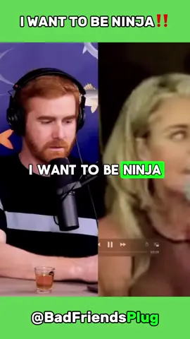 I WANT TO BE NINJA🥷‼️ #badfriends #badfriendspod #badfriendspodcast #bobbylee #andrewsantino #funny #song #ninja 