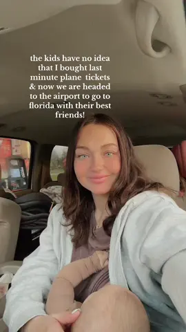 I can’t wait to surprise them!!! & im literally crying because I am just so thankful we can even do something like this 🥺🏖️✈️ #traveltiktok #momtok #travelwithkids #momof4 #family 