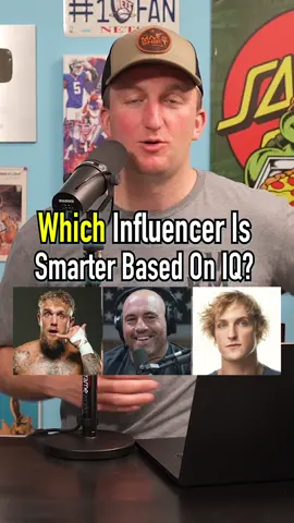 Which Influencer Is Smarter Based On IQ?! #fyp #loganpaul #jakepaul #joerogan #mrbeast #iq #smart #guessinggame 