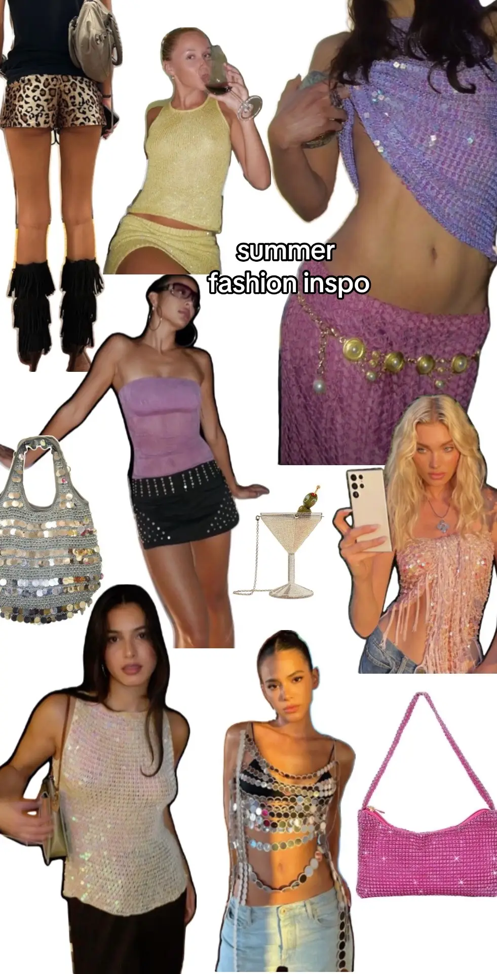 #pinterest #aesthetic #fashioninspo #fashion #styleinspo #style #itgirlstyle #sparkly #sequins 