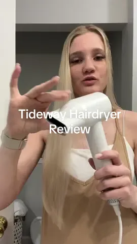 Real time review of the Tideway Hairdryer! #tideway #tidewayhairdryer #realreview #review #honestreview #hairdryer #hairtok #tiktokreviews #tiktokshop #shop #fyp #viraltiktok #fypp 