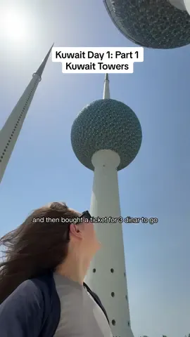 Replying to @noni When you finally see Kuwait Towers in real life 🇰🇼❤️🤩 Loving this country already! #americaninkuwait #kuwait #kuwaitcity #visitkuwait #kuwaittravel #kuwaittowers 
