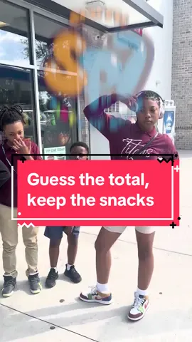 Guess the total and keep the snacks 😎 Lets see if the kids get it right and keep their snacks #challange #familytime #shopping #shoppinghaul #sp7fam 