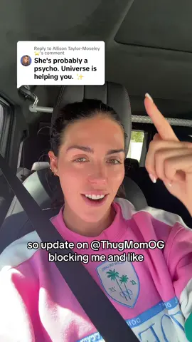 Replying to @Allison Taylor-Moseley ⭐️ whay the actual eff is wrong with this woman 😅 @thugmomog 
