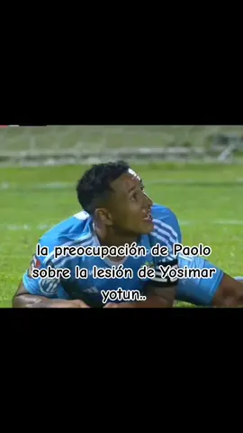 la preocupación de Paolo a la lesión de Yosimar yotun..#yosimaryotun#lesionado  #paologuerrero  #sportingcristal #ucv #futbolperuano 