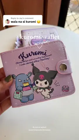Replying to @Jay Kuromi is back!! ♡ #kuromi #kuromiwallet #sanriowallet #fp #fyp #fypシ #fypシ゚viral #viral #foryoupage #fpy #cinnamoroll #viral #purplewallet #cinnamorollwallet #sanrio #sanriotok #sanriocinnamoroll #sanriocore #sanriogirl #sanriowallet #sanriolover #sanriofinds #bag #sanriobag #cinnamorollbag #kuromibag #sanriokuromi #kuromisanrio #fpy #fypp #cute# #cutewallet  