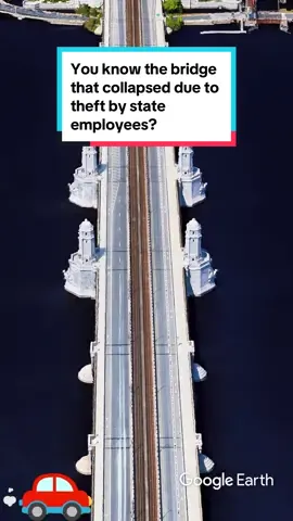 You know the bridge that collapsed due to theft by state employees?#fyp#tiktok#foryou#us#BostonLongfellowBridge#Bridge#BridgeCollapse #BridgeRenovation #HistoricBridges #BridgeRepair #BridgeScandal 