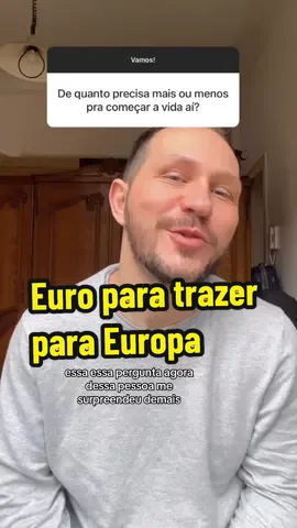 Qual valor preciso trazer em euro para iniciar a vida na Europa #vidadeimigrante #belgium #bruxelas🇧🇪 #belgica #bruxelasbelgica #viral #viralvideos #imigrantesbrasileiros #imigrar #brasil #imigration #emigrants #euro #investimentos #indoparaeuropa #brussels 