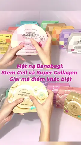 Video này dành cho chị em mình chưa hiểu rõ về mặt nạ Banobagi Stem Cell và Super Collagen nhen 🥰 #banobagi #banobagimask #mask #skincare #beauty #trending #xuhuong 