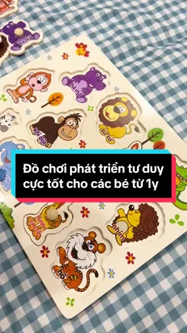 #dochoithohouse bảng ghép hình núm gỗ đáng yêu phát triển tư duy cho bé