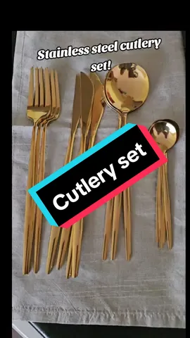 Lots of different colours to choose from with this cutlery set - and they all look great! Perfect for all meals 😊 #kitchenfinds #utensils #cutlery #tiktokmademebuyit #kitchenorganization 