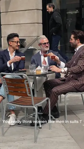 let's start the day with an espresso, what else?? @JOSHUA   @Jason Kh  Rate this Vibes...1 - 10... Let my know in the comments 👇 Save it for later and share to your Friends❤️ #dresswell #dressup #mensstyle #suits #suitstyle #mensstyle