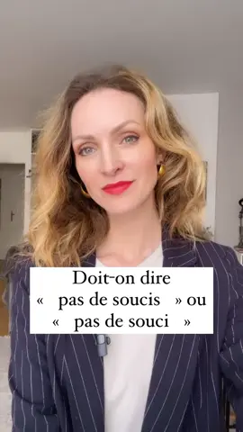 Et vous, dites-vous « pas de souci(s) » ? #fyp #profdelettres #profdefrançais #pourtoi #languefrançaise #grammaire #orthographe 