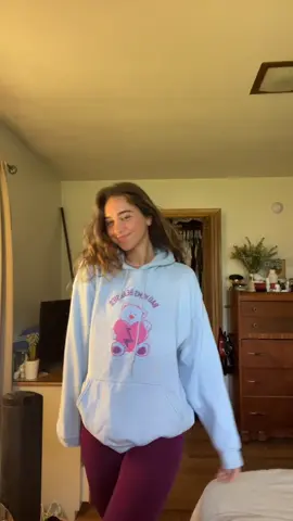 gym fit in my favorite hoodie 🧸 @Cara DeChurch 