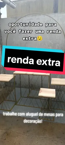 trabalhe com aluguel de mesas, fabricamos diversos modelos de mesas para festas e eventos!#kitdemesa #decoração #festas#alugueldemesas 