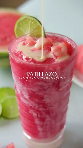PATILLAZO 🍉✨ #patillazo #bebida #refrescante #patilla #sandia #recetasrapidas #recetasfaciles 