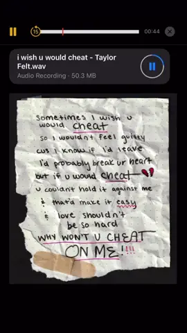 the most honest song i’ve ever made.