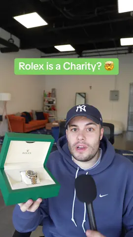 Here’s a fun fact about Rolex: it’s actually a non-profit organization 😱🤑 #Rolex #Money #Business #Rich #Trending