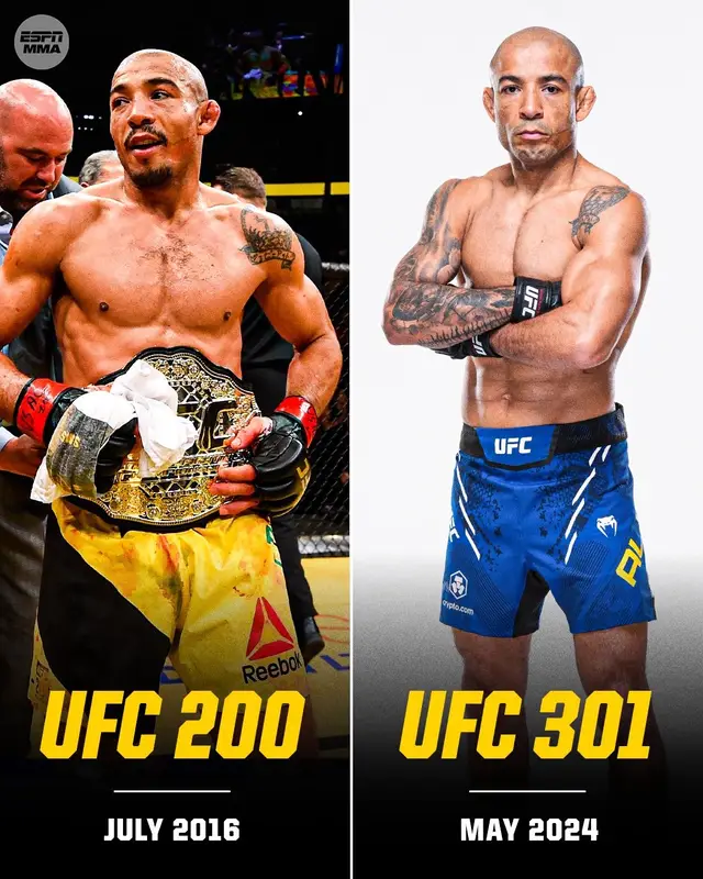 #JoseAldo is swapping his signature yellow shorts for blue at #UFC301 👀 #UFC #Brazil #MMA #combatsports 
