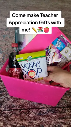 I'm forever grateful for my kids teachers, so we got all their favorite things to thank them for everything the do! ✏️📚🍎 #teacherappreciation #teachersoftiktok #teachertok #teacher #gift #giftidea #teacherappreciationweek #DIY #giftbasket #teacherappreciationgift  #teachergift #diygift #teachergiftideas 