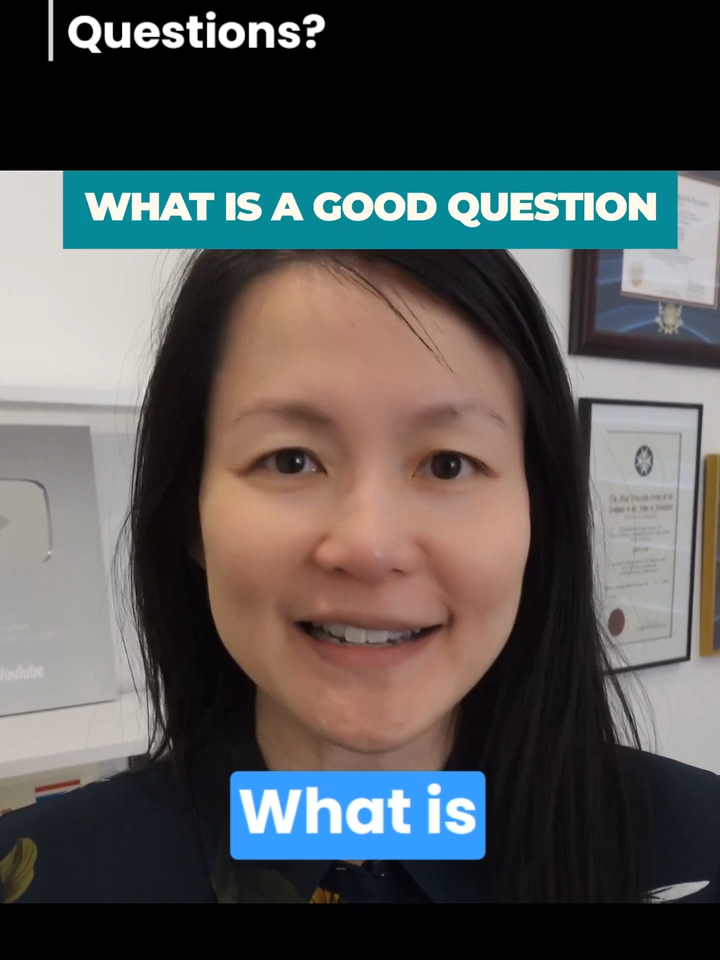 Is Your Question Game Weak? Level Up Your Conversations! Learn how to ask good questions  #leadershipdevelopment #growthmindset #personaldevelopment #askbetterquestions #powerfulquestions #deeperconversations #meaningfulconnections #unlockinsights #transformation #personalgrowth #lifeskills #successtips #careercoaching #communicationtips #networkingtips #corporate #executivecoach
