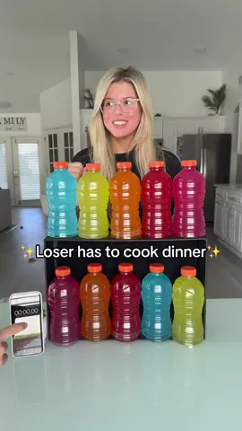 Loser has to cook dinner 😅 
