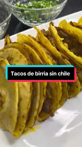 Tacos de birria sin chile pero si tu los consigues bueno mejor #parati #facil #Receta #longervideos #fypシ #fyp 