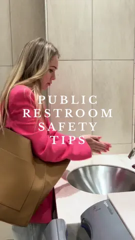 Public restrooms pose dangers for women due to theft, harassment, and assault, as well as the presence of germs leading to infections and accidents. Stay safe in public restrooms, ladies💗Always have these essential items with you🙌🏼🔐 #restroomsafety #publicrestrooms #tip #tipsandhints #protect #protectyourself #restroomtiktoks #foryoupage #protectthechildren #restroomsafetyrules #womenssafety #womenstravel #travelessentials #travelsafety #safetyfirst #safetytip #traveltips #safety #safetravels #staysafe