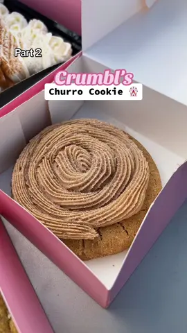 Part 2: @Crumbl Cookies CHURRO COOKIE ✨🎡😋 (psst - part 1 was the SHAREABLE SIZED TRES LECHES 👀) #churrocookie #cinnamoncookie #cinnamonsugar #crumblcookies #crumbl #crumblreview #crumbltiktok #crumbltasteweekly #crumblcookiesoftheweek #crumblcookie #crumblesqueen🥰💝 #crumblflavors #crumblcookiesmn #crumblcookiesreview #crumbltaste #crumblcookieflavors #cookiereview #cookies #cookiesoftiktok #crumblecookie #crumblecookiereview #crumblecookies #crumblrun #cookierun #muckbang #muckbangeatingshow #foodreview #reviews  