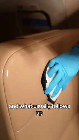Interior detailing tips for leather seats #detailing #interiordetailing 
