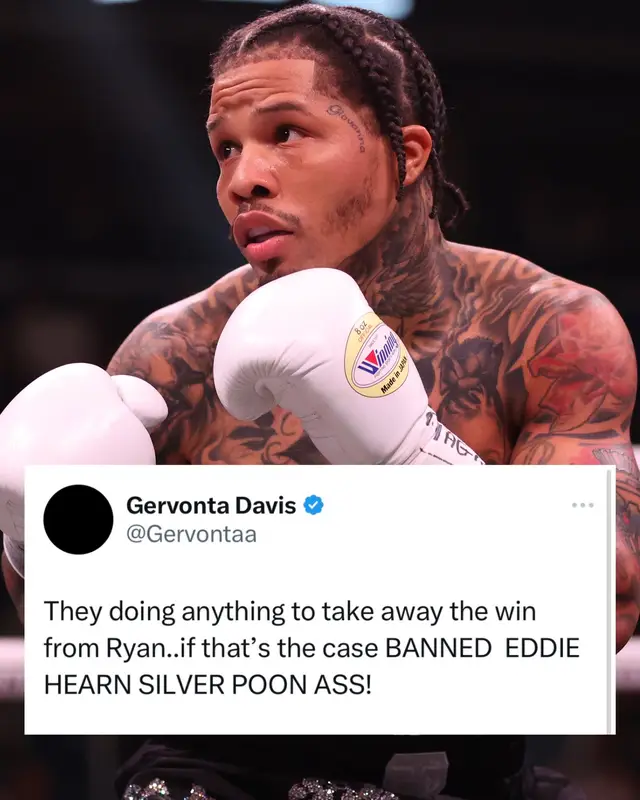 Tank gives his take on the Ryan situation 👀 #tankdavis #ryangarcia #boxing