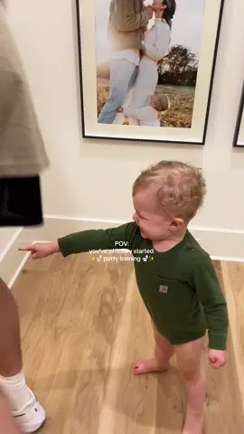 He couldn’t wait to show Dad #livingleonard #toddler #momtok #parentlife #marriedlife #familytime 