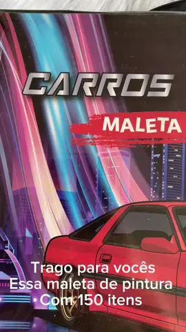Maleta de Pintura do Carros Velozes com 150 Peças ➡️ Estimula a criatividade e imaginação ➡️ Libera os pensamentos e as emoções ➡️ Ajuda a relaxar ➡️ Desenvolve a personalidade Comente Eu Quero  Que enviamos o link  Ou nos chame  No WhatsApp  13 97420-5413 #maletadepintura #maletainfantil #lapisdecor #gizdecera #canetinhahidrografica #voltasasaulas #desenho #pintura #kitparacolorir #papelaria #maletaescolar #estojo