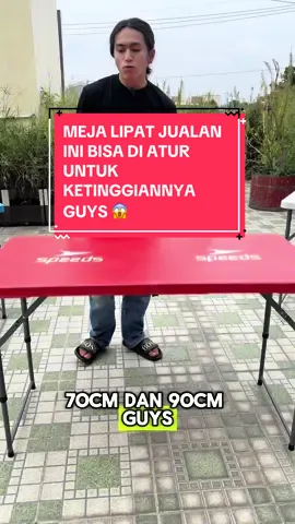 Membalas @daffatritama185 MEJA LIPAT JUALAN INI TINGGINYA BISA DI ATUR SESUAI DENGAN KEBUTUHAN JUALAN KALIAN GUYS 😊 DAN JUGA MAMPU MENAHAN BOBOT SAMPAI 200kg 😱 Gimanaaa???  #mejalipatjualan #mejalipatbesi #mejalipatportable #mejajualan #mejajualanlipat #mejajualandagangansatuset #mejajualanportable #zulfi 