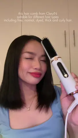 literally a magic comb!! go check it out😉✨ #fypシ #haircombstraightener #straightener #haircare #foryou 