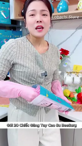 Gói 20 chiếc Găng tay cao su