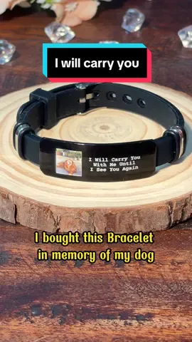 I will carry you with me until I see you again - Sympathy gift #agiftcustomized #personalizedgift #tiktok #Love #pet #memorial #sympathygifts #memories 