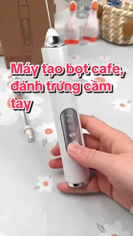 Máy tạo bọt cà phê, đánh trứng cầm tay mini 3 chế độ #maytaobotcaphe #maydanhtrung #maydanhtrungcamtaymini #maydanhbotcaphe #giadungthongminh 