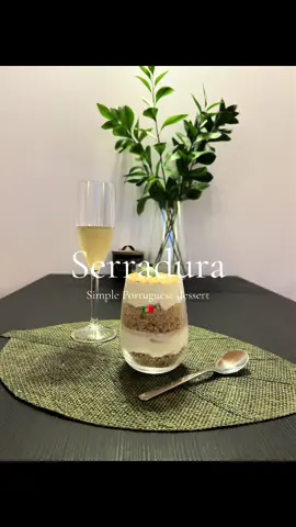 Afternoon tea idea? Try Serradura #dessert #EasyRecipe #fyp 